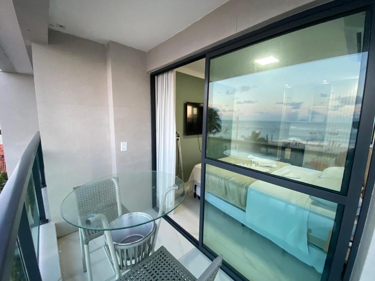Flat Beira Mar Com Varanda Em Pôrto das Galinhas Buitenkant foto